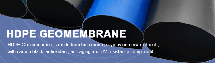 1mm 0.5mm 1.5mm 2mm Hdpe Geomembrane for Plastic Fish Shrimp Pond Liner Design Style