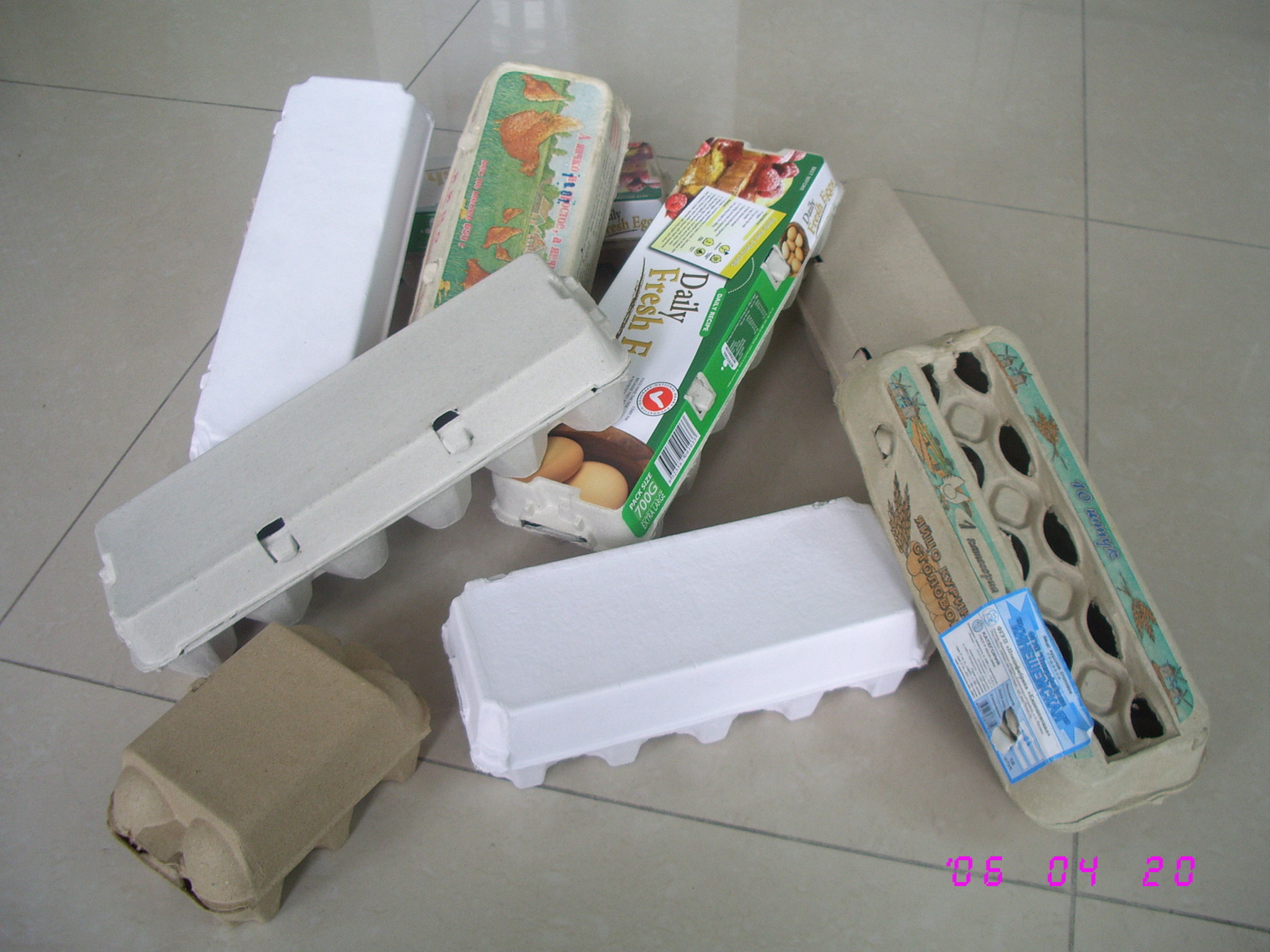 Disposable Molding Egg Box Forming Machine 100KW Eco Friendly Plates Use