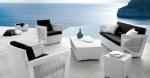 wicker patio sofa set