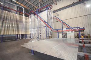 Quality Aluminum Profiles Vertical Powder Coating Line W20m*L53m wholesale