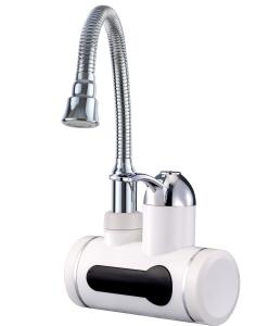 Quality Tankless Instant Electric Heater Tap 304 Stainless Electric Heated Basin Tap CE wholesale