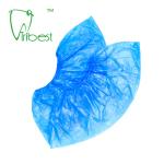 CPE Blue Plastic Disposable Waterproof Shoe Covers