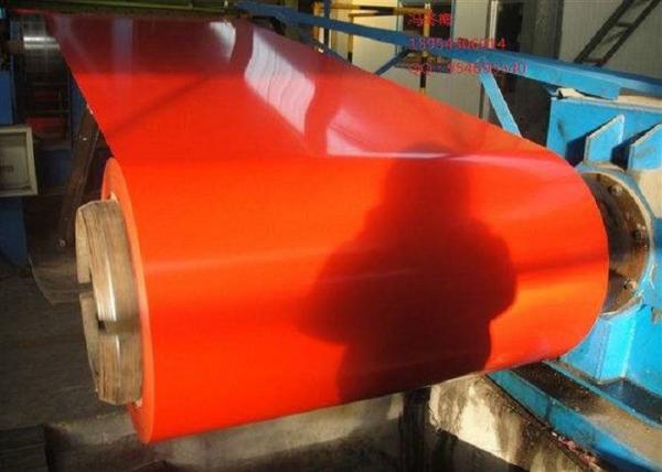 Pre Painted PPGI Steel Coil Sheet DX51D TDX51D Anti Static For Construction