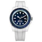 12mm Case Thickness Luxury Automatic Watches , Colorful Mens Quartz Watches