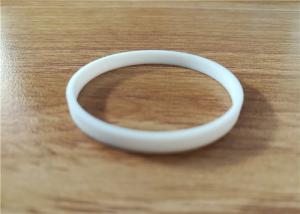 Quality White PTFE Flat Washer Rectangular O Ring For Machinery Radiation Resistance wholesale