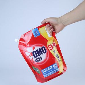 Quality 220ml 2.5L Biodegradable Spout Pouch Packaging Aluminum Foil wholesale