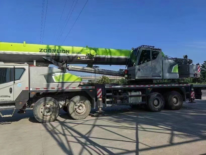 Cheap Price 2019 Zoomlion 50t Truck Crane Used Truck Crane