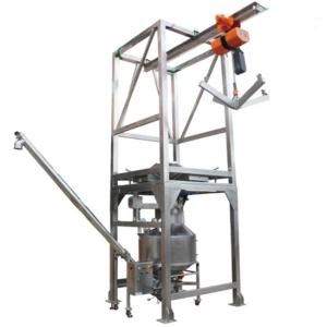 Quality Silo Grain Big Bag Unloader Shipping Container Material Unloading Equipment wholesale