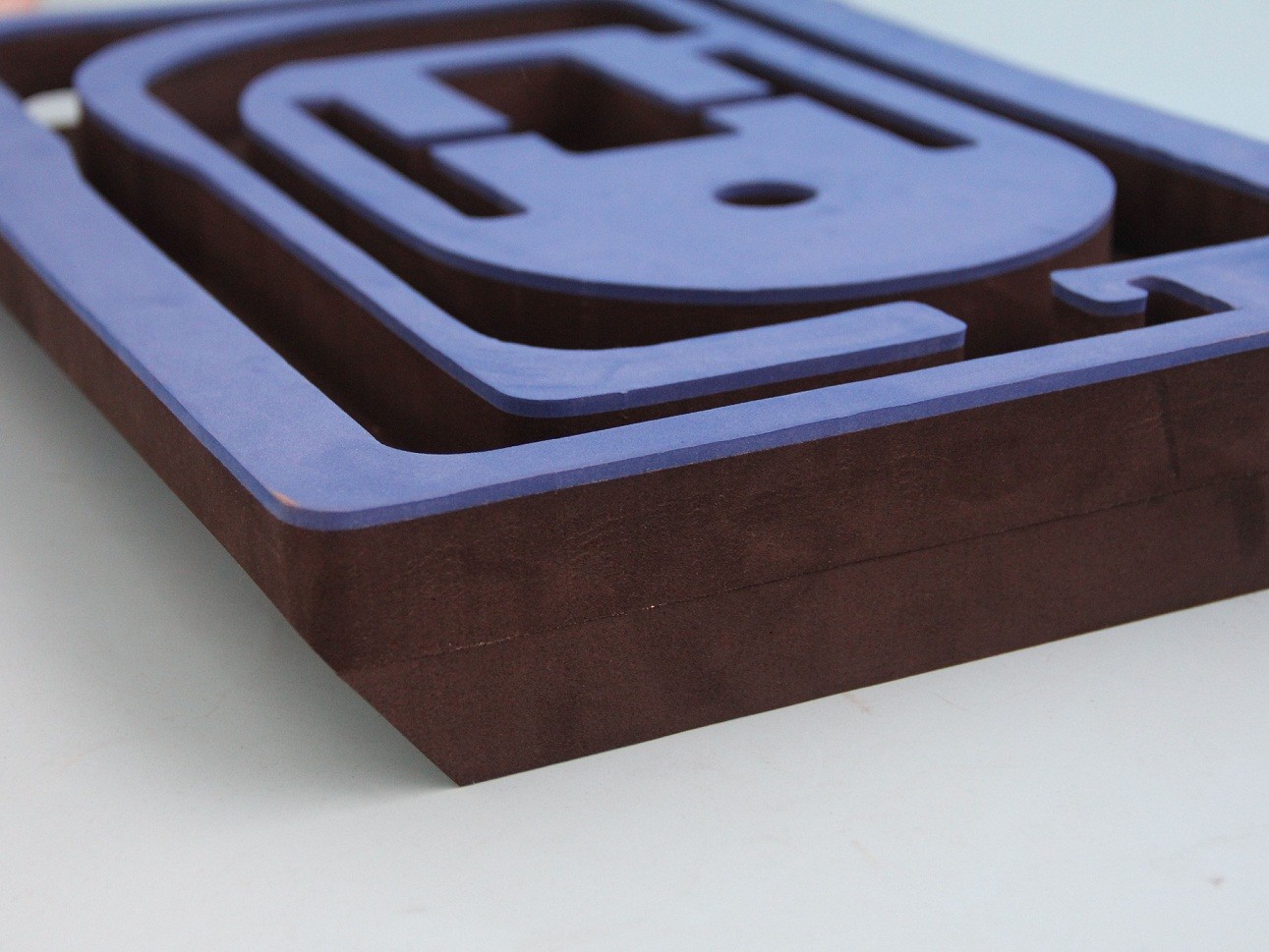25mm Thickness Packaging Foam Inserts EVA Material Glued Environmentally Friendly