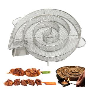Quality 156g Cold BBQ Smoke Generator Pellet Basket Tray Grill 5cm wholesale