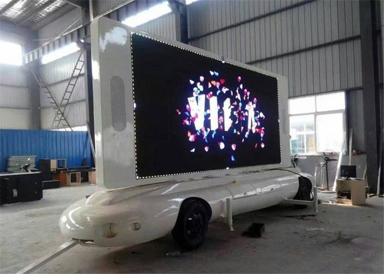 Noiseless Superlight P5 Outdoor Advertising Truck Led Screen