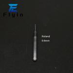 Roland Diamond Coated Dental Milling Bur 500 Pcs Tooth Life for Zirconia PMMA