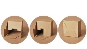 Quality Customized Packaging Kraft Paper Box UV Coating Surface Treatment wholesale