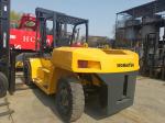 Japanese 15 Ton Used Forklift Komatsu FD150 Diesel Engine Hydraulic Tracked