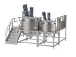 Liquid Blending Vacuum Emulsifier Mixer With Hydraulic Lifting Lid