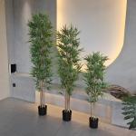 Artificial Bamboo Tree X 7 UV Resistant Plastic Plants 120-180CM
