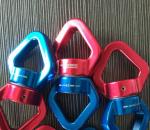 Heavy duty double loop spinning swivel.Climbing carabiner