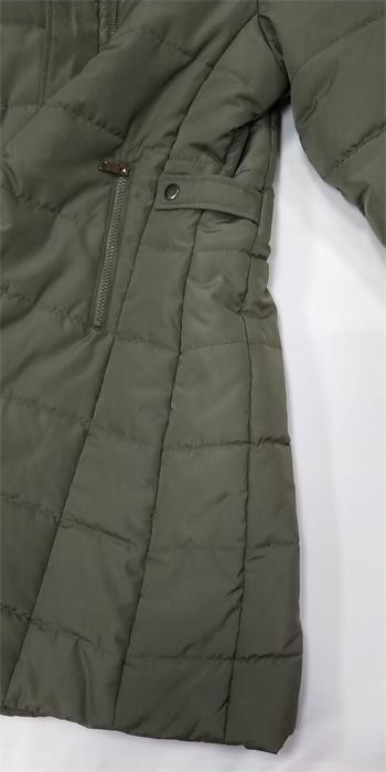 Chinese Cotton Padded Jacket Nylon Polyester Long Quilted Jacket Womens