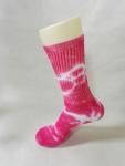 Custom crew sport dye adlut spandex/cotton socks