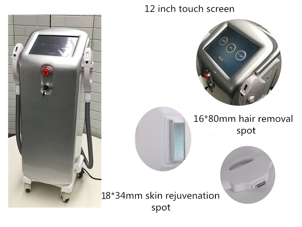 2018 NUBWAY high quality beauty salon professional multifunction e-light ipl SHR hair removal machine