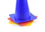 Round Plastic Road Cones Colorful Multi - Purpose For Racetracks / School