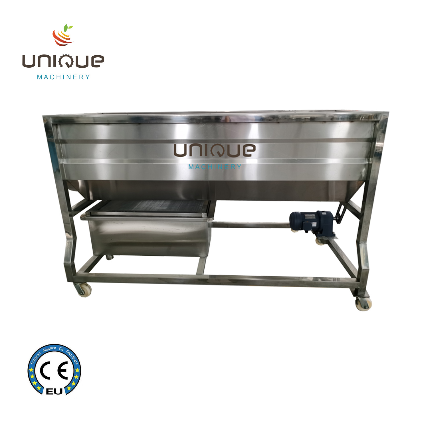 Commercial Usage Automatic Palm Dates Brush Cleaning Machine with Soft Brush Cleaner