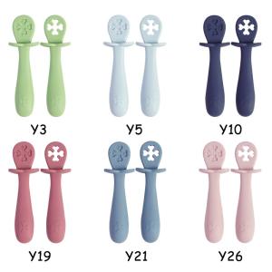 Quality Food-Grade Silicone Spoon And Fork For Safe And Healthy Feeding wholesale