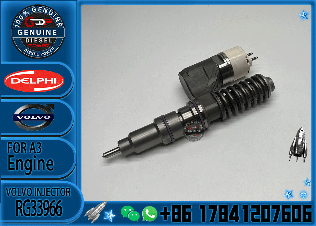 Fuel Injector Assembly RG33966 RG33967 33800-84100 BEBE4B15002 HRE329 33800-84000 RE517660 BEBE4B17101 For Engine A3