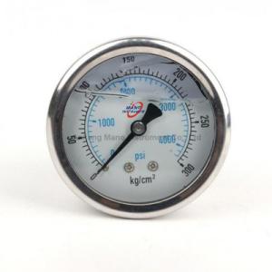 Quality PG-035 SS oil filled pressure gauge wholesale