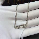 diamonds necklace 18kt gold with yellow gold or white gold or pink gold