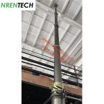 15m pneumatic telescoping mast 350kg payloads for COW (Cell On Wheels) Telecom