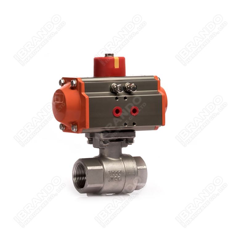 Pneumatic Actuator Butterfly Valve With Limit Switch Solenoid Valve