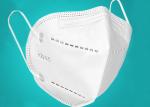 Melt Blown Disposable White KN95 Civil Protective Mask