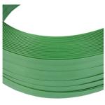 High Tension 25mm PET Strapping Band Roll Green 0.044inch Thickness For Packing