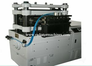 Quality Stamping Aluminum Radiator Fin Machine 120 SPM Flat Fin Max 500mm Wide wholesale