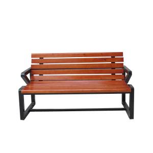 Quality Sunproof 150cm Cast Iron And Wood Garden Bench wholesale