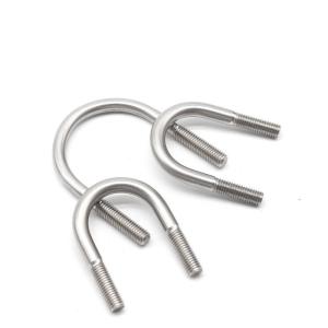 Quality M14 Hot Dip Galvanized SS316 U Bolt Alloy Steel Material wholesale