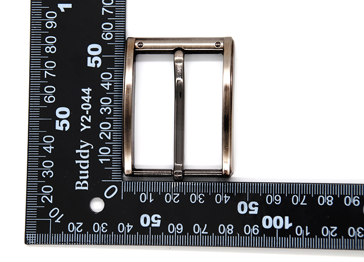 35mm Square Belt Buckle Zinc Alloy Material With Smooth Surface