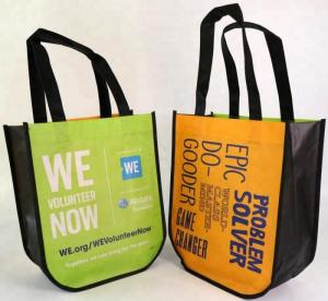 Quality Custom Made Non Woven Packaging Bags / Personalized Non Woven Bags Reasonable Design wholesale