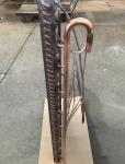 Copper Plate Fin Coil Tube Heat Pump Evaporator