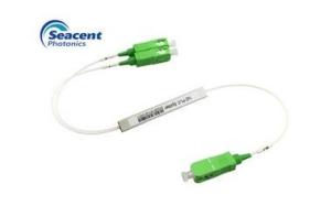 Quality Passive Optical Network 1x2 Fiber Coupler Micro Type Good Channel Uniformity wholesale