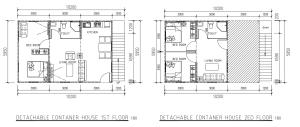 Quality BOX SPACE Casas Pre Fabricadas 3 Bedrooms Prefabricated Module House Casas Prefabricadas Modulares De Diseno Moderno wholesale