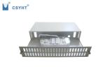 Slidable Rack Mounted Fiber Optic Patch Panel , 2U Height High Density Fiber