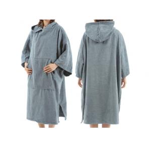 Quality 60 Inch Microfiber Shower Towel , Adult Changing Robe wholesale