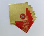 beer bottle neck aluminium foil labels square foil beer neck label for bottle