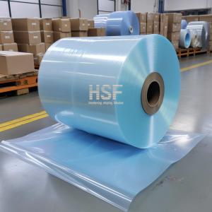 Quality 80uM Blue Oriented Polyethylene Film For Watercraft Surfaces wholesale