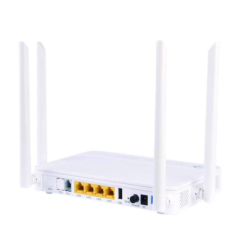 Dual Band 4GE 2.4G 5.8G 1USB Bridge XPON GPON ONT ONU