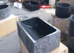 G654 Natural Stone Sink Sesame Dark Grey Granite Slope Rectangle Shape