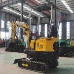0.8Ton Hydraulic Mini Excavator Machine CE Mini Digger Machine ISO9001 Certified