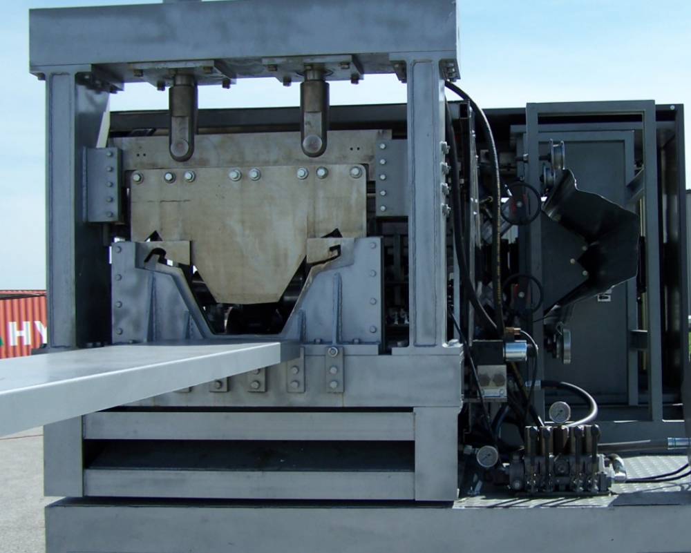 Supermarket Shelf Panel Rolling Forming Machine 380V